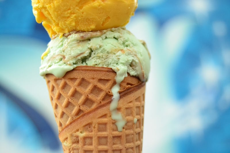 Mango Coconut Ice Cream